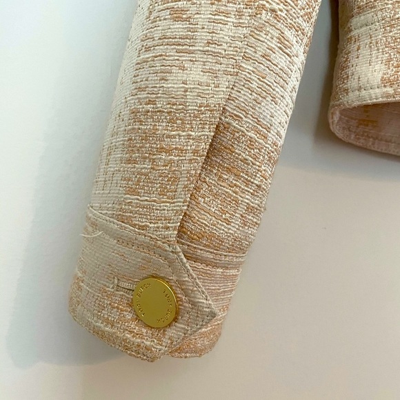 Pink Tory Burch Bomber Jacket, Size 2 - Picture 6 of 7